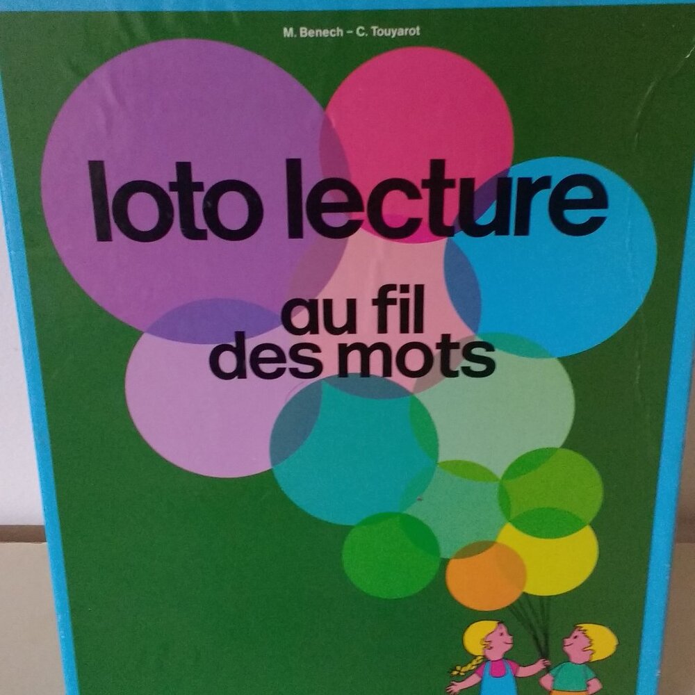 Loto Lecture au fils des Mots French game by Nathan